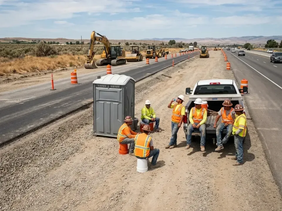 highway-road-construction-crew-007 — frequently asked questions, Porta Potty and Restroom Rentals in Topton, PA